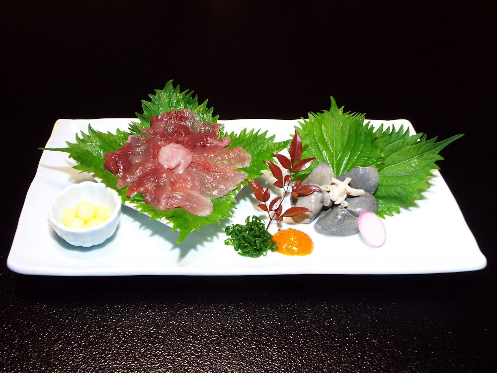 すっぽんのお刺身
